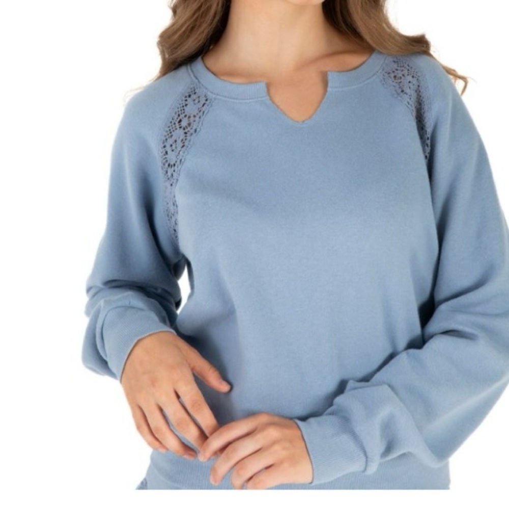 Treasures By Shabby Chic Fleece Sweatshirt #1720 New With Tags